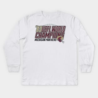 1983 USFL World Champions Kids Long Sleeve T-Shirt